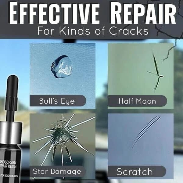 Car Windshield Crack Repair Resin Kit (Buy 1 Get 1 Free)