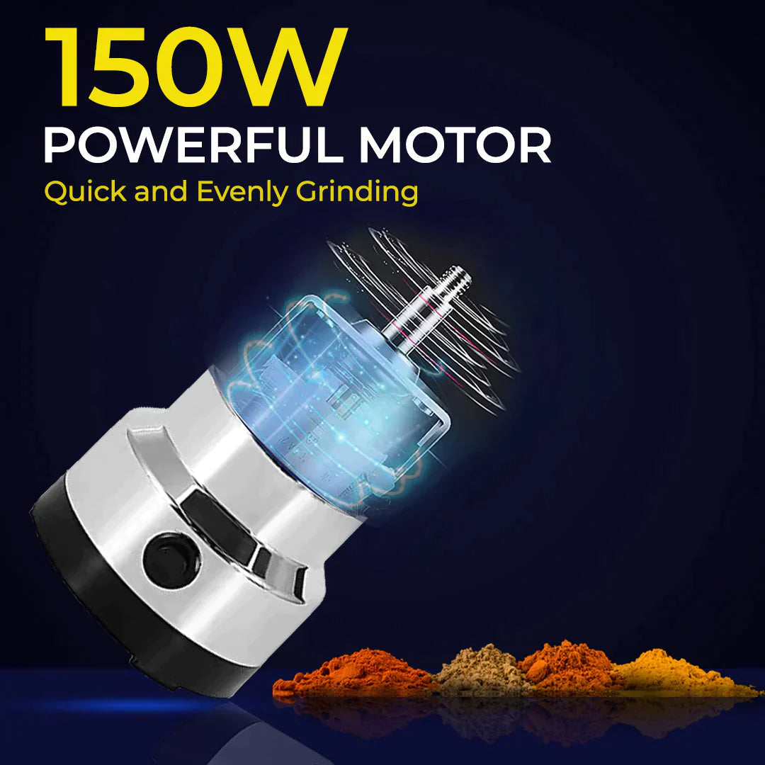 Premium Steel Electric Spice Grinder